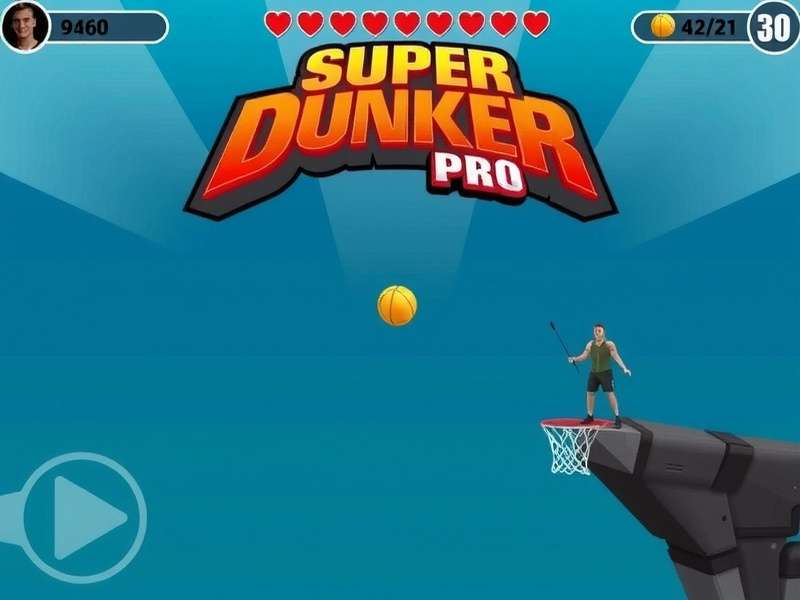 Super Dunker Pro Gameplay Screenshot